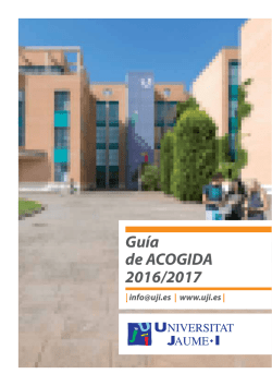 Guía de ACOGIDA - Documents