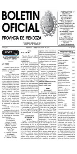 Acceso al decreto 876/16 - Portal del Trabajador Publico