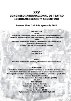 Programa completo Congreso GETEA