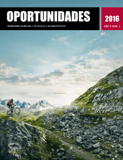 oportunidades 2016