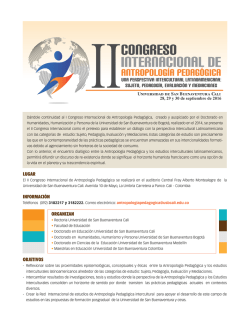 Congreso Internacional de Antropología