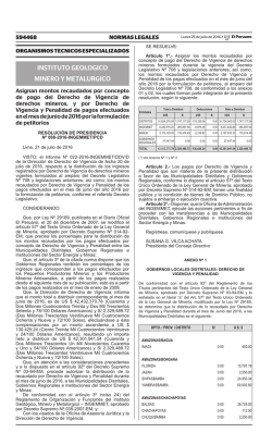 Resolución - Gerencia Regional de Energia y Minas Moquegua
