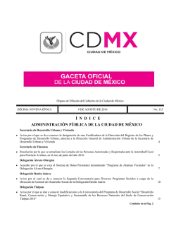 &iacute; ndice administraci&oacute;n p&uacute;blica de la ciudad de m&eacute;xico