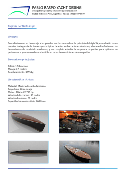 Brochure copy - pablo raspo yacht design