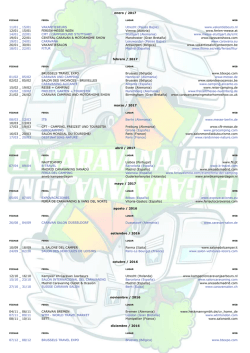 Calendario Ferias 2016-2017