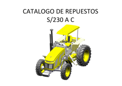 CATALOGO DE REPUESTOS S/230 A C