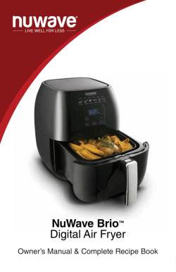 NuWave Brio™ Digital Air Fryer