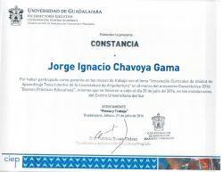 Jorge Ignacio Chavoya Gama - Conectáctica 2016