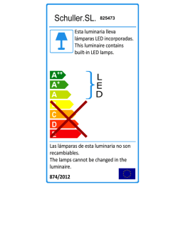 825473 Schuller. SL. Esta luminaria ||eva lámparas LED