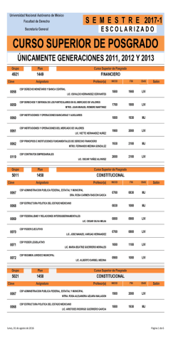 curso superior de posgrado