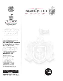 Descargar - Periódico Oficial