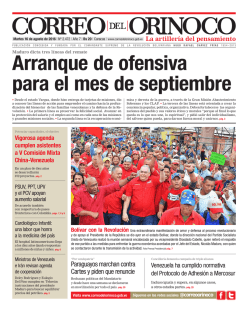 Descargar PDF - Correo del Orinoco
