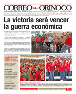 s - Correo del Orinoco