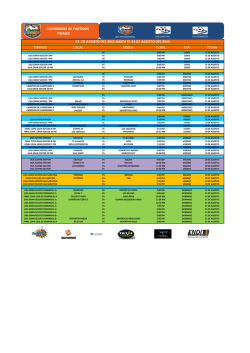 torneo local visita hora dia fecha 15 de agosto del