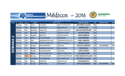 Médicos - 2016
