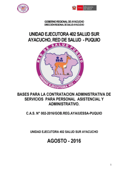 Se Ponen a Dispocición Las Bases Para La Contratación