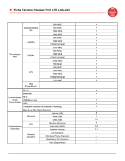 Ficha Técnica: Huawei Y3 II LTE LUA-L03