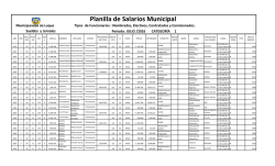 Ley 5189/14 Julio 2016 - Municipalidad de Luque