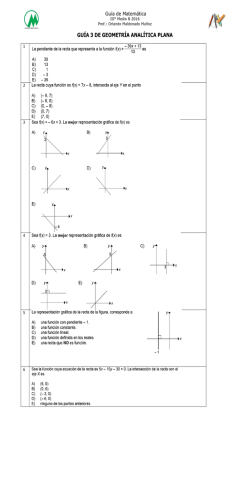 guía 3 de geometría analítica plana