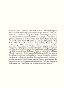 “Romanza de la niña y el pterodáctilo”, Ignacio