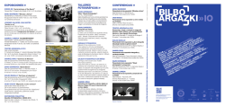Page 1 TALLERES FOTOGRÁFICOS » DAVID HORNBACK Taller