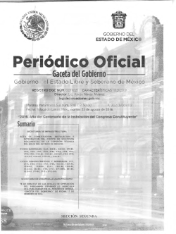 Acta de constituci&oacute;n, instalaci&oacute;n e integraci&oacute;n del Comit&eacute; de