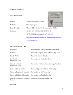 curriculum - Clínica Médico Estética ClinEnc