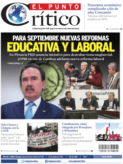 para septiembre nuevas reformas
