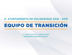 equipo de transición