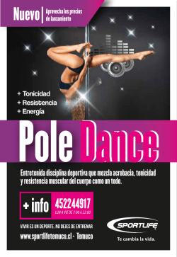 Pole Dance - Sportlife Temuco