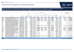 Fondos de Inversión Cotizados (ETF)