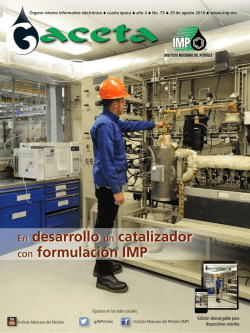 Gaceta Digital - Instituto Mexicano del Petróleo