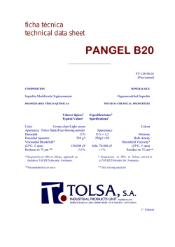 pangel b20 - tu materia prima en venezuela