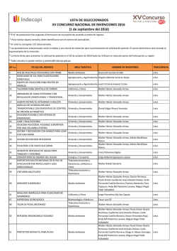 lista de selección