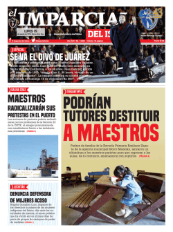 maestros - El Imparcial