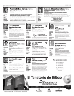 Avelina Bilbao Apraiz andrea Agueda Bilbao Ibarretxe andrea