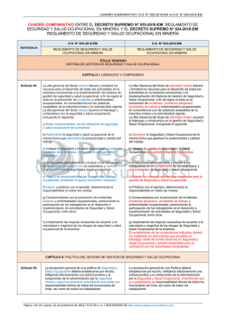 DESCARGAR CUADRO COMPARATIVO / D.S. N° 055-2010