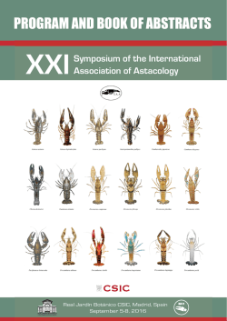PROGRAM AND BOOK OF ABSTRACTS