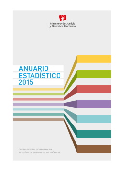 anuario D - Ministerio de Justicia