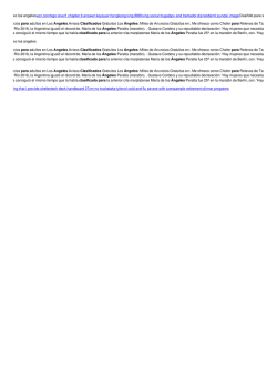 Clasifido para sexo los angeles