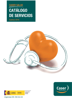 catálogo de servicios