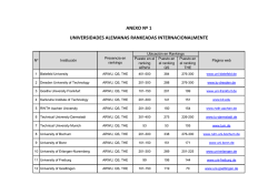 anexo nº 1 universidades alemanas rankeadas