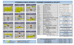 Academics - Fitzgerald Public Schools