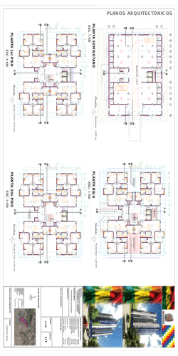 planos arquitect&oacute;nicos 1