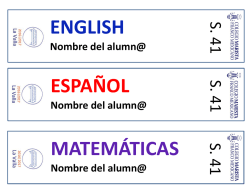Nombre del alumn - Colegio Franco Mexicano