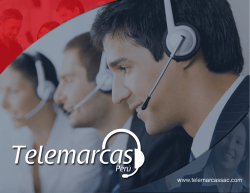 Brochure - Telemarcas SAC