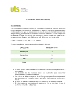 DESCRIPCI&Oacute;N Esta competencia como su nombre lo indica es la