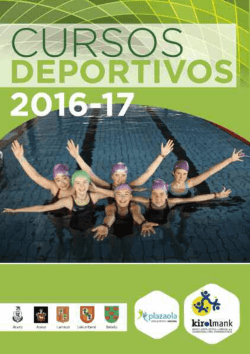 actividades deportivas 2016-2017