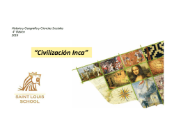 PPT 4 Civilización Inca