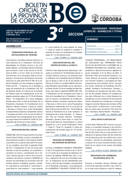 3a - Boletín Oficial
